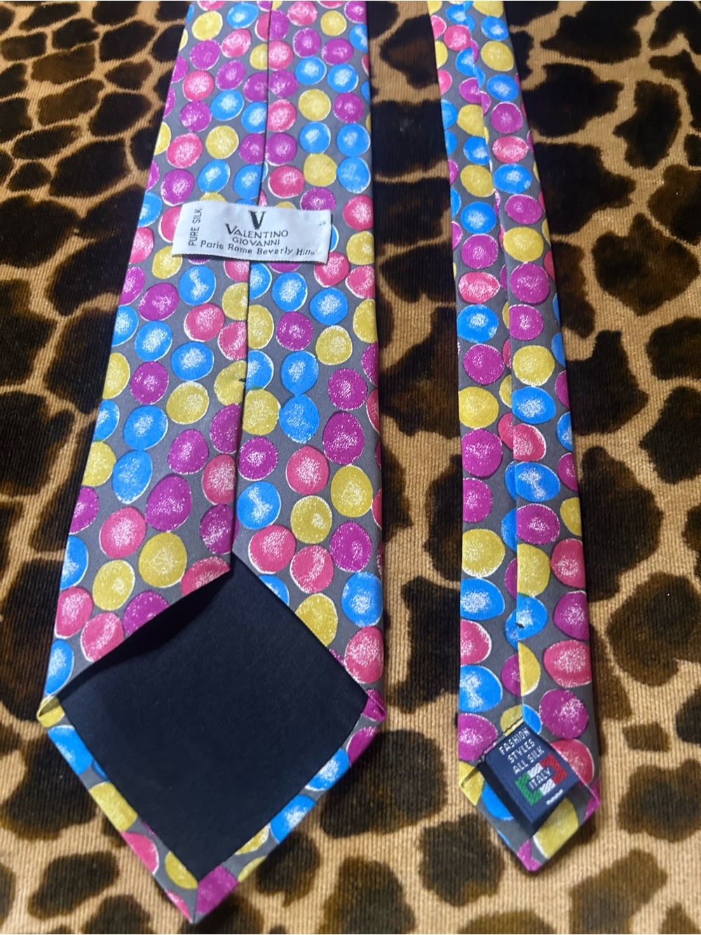 Valentino Giovanni Italian Silk Tie